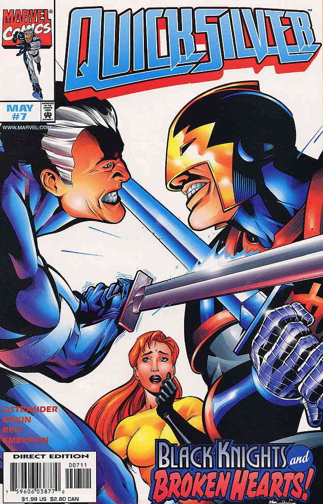 Quicksilver #7 FN; Marvel | Black Knight - w/Bag+Board