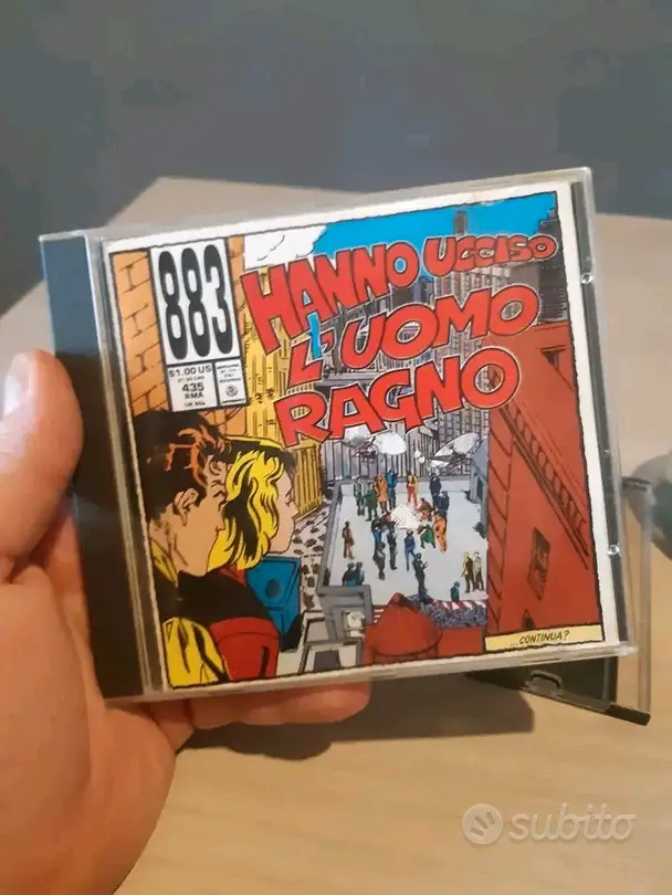 CD Hanno Ucciso L uomo Ragno 883 Prima Stampa 