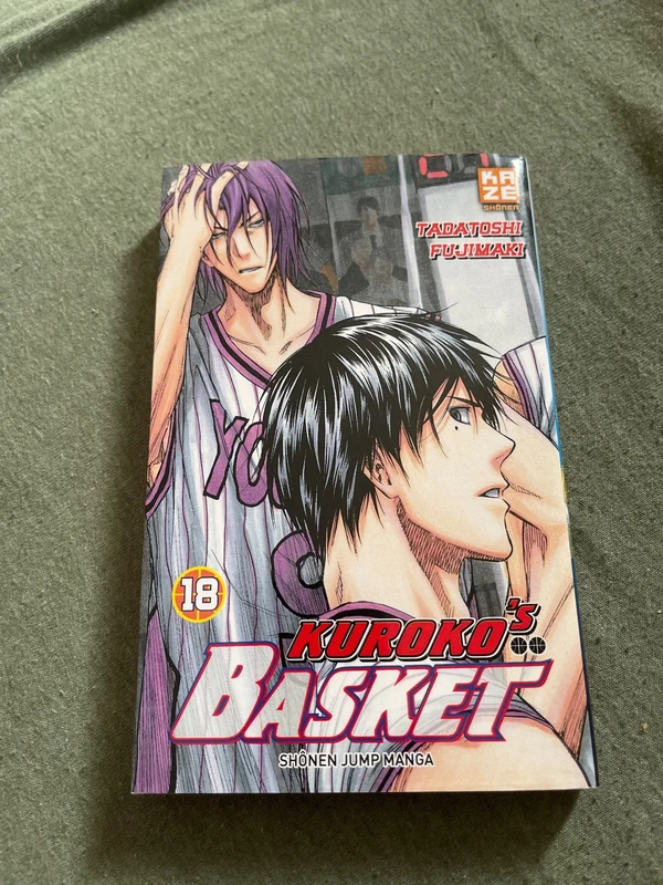 Manga épuisé kuroko's basket 18 francais kaze