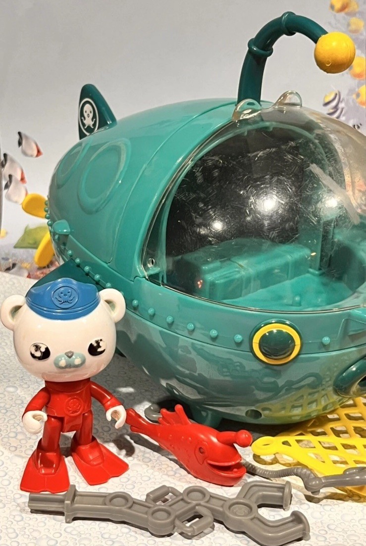 No Box Raro FP Octonauts Gup A Mission Vehicle Captain Barnacles Play Set 100%
