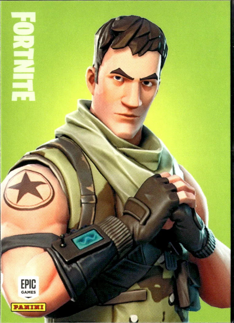 2019 Panini Fortnite Series 1 #128 Highrise assault trooper uncommon outfit