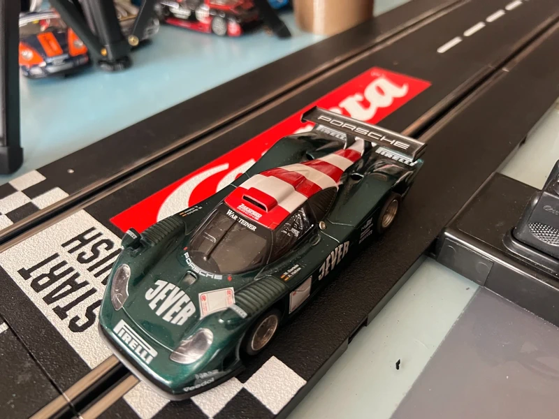 Vendo Slot Car   FLY Porsche 911 GT 98 Green