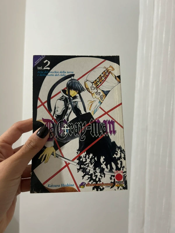 D. Gray man vol 2 Italiano