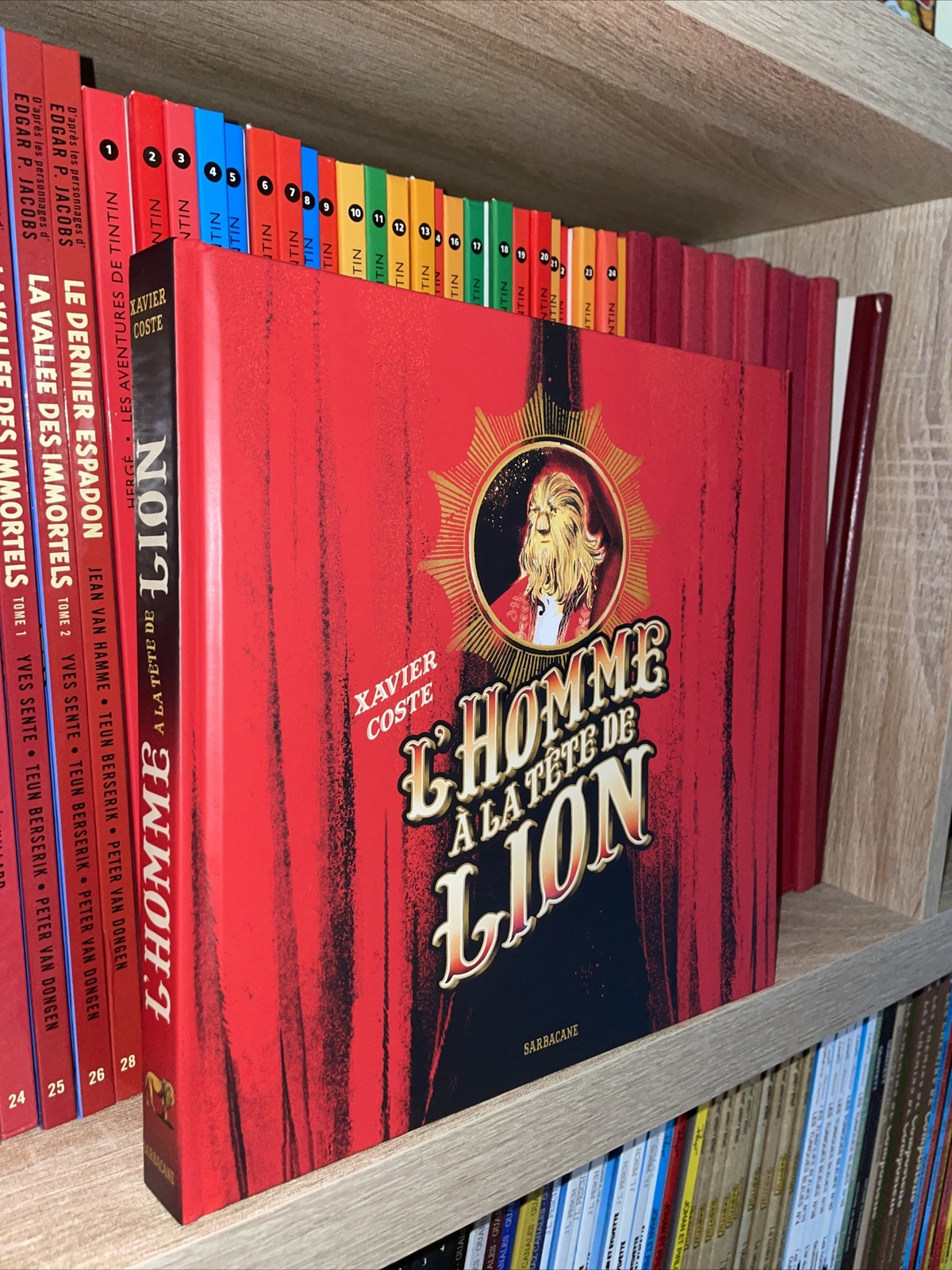 L'homme à la tête de lion - Xavier Coste - Edition Bulle - Ex. Signé - BD