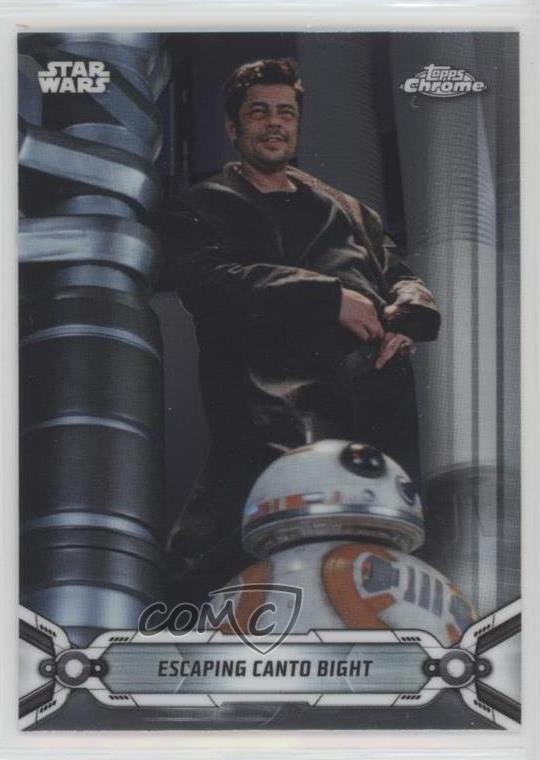 2019 Topps Star Wars Chrome Legacy DJ BB-8 Escaping Canto Bight #190 pv4