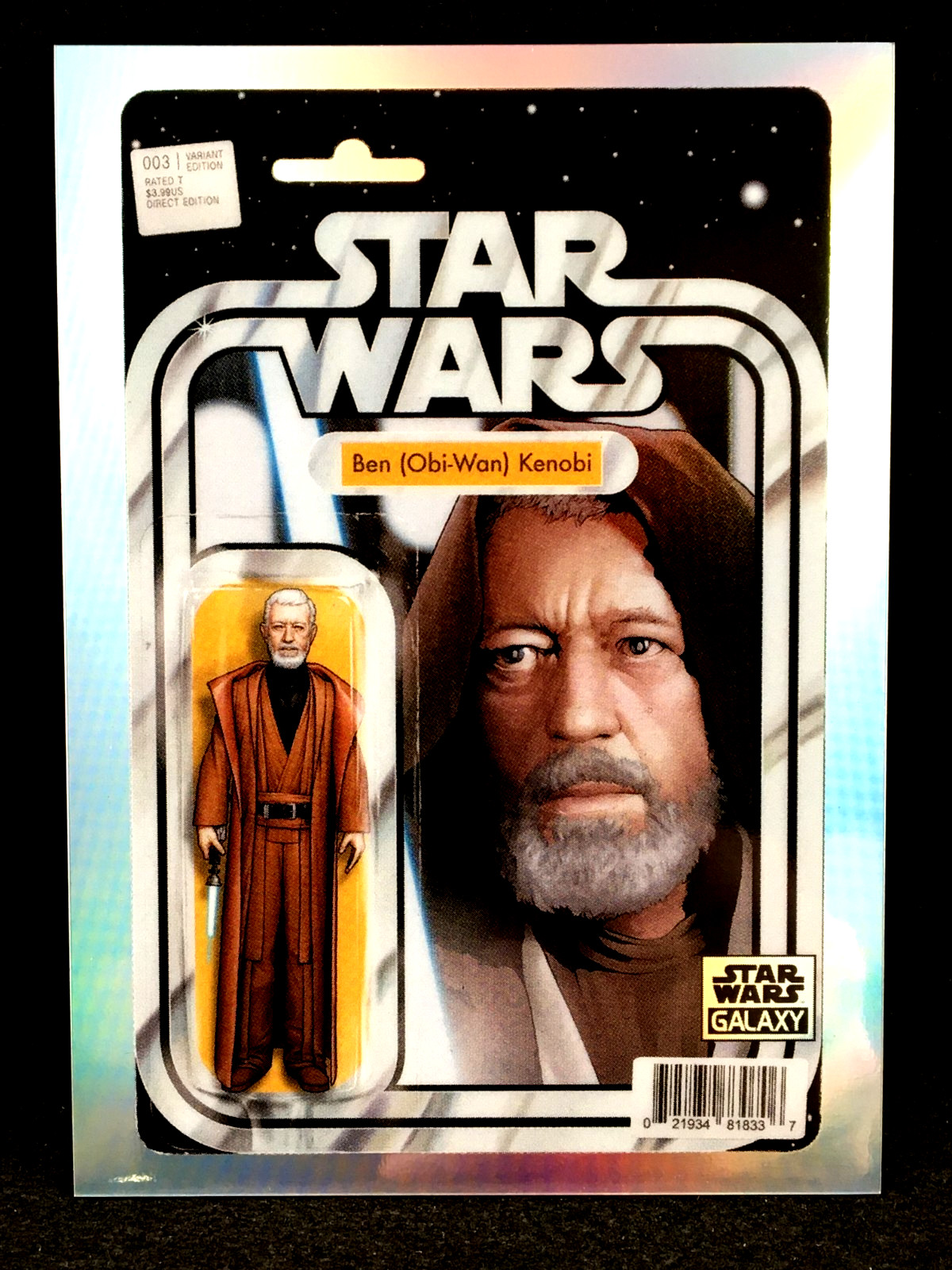 Ben Obi-Wan Kenobi 2026 Topps Chrome Star Wars Galaxy COMICFRACTOR SSP #VC-16