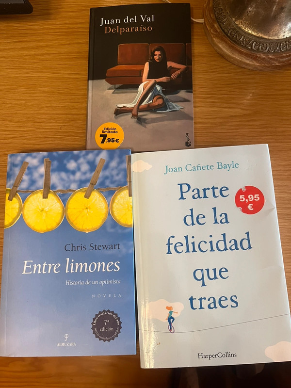 Lote 3 libros