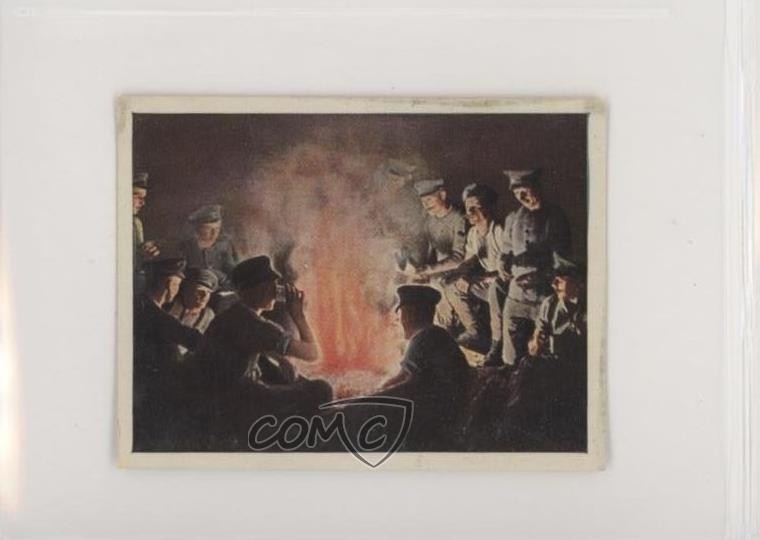 1937 Cigaretten Bilderdienst Der Weltkrieg Tobacco Alva Back #252 z6d