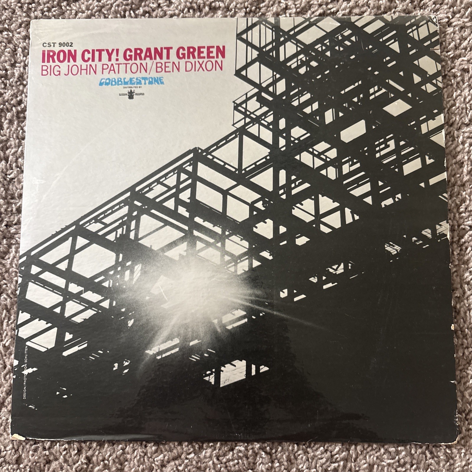Grant Green/ Iron City! Cobblestone Records 1972 Big John Patton EX