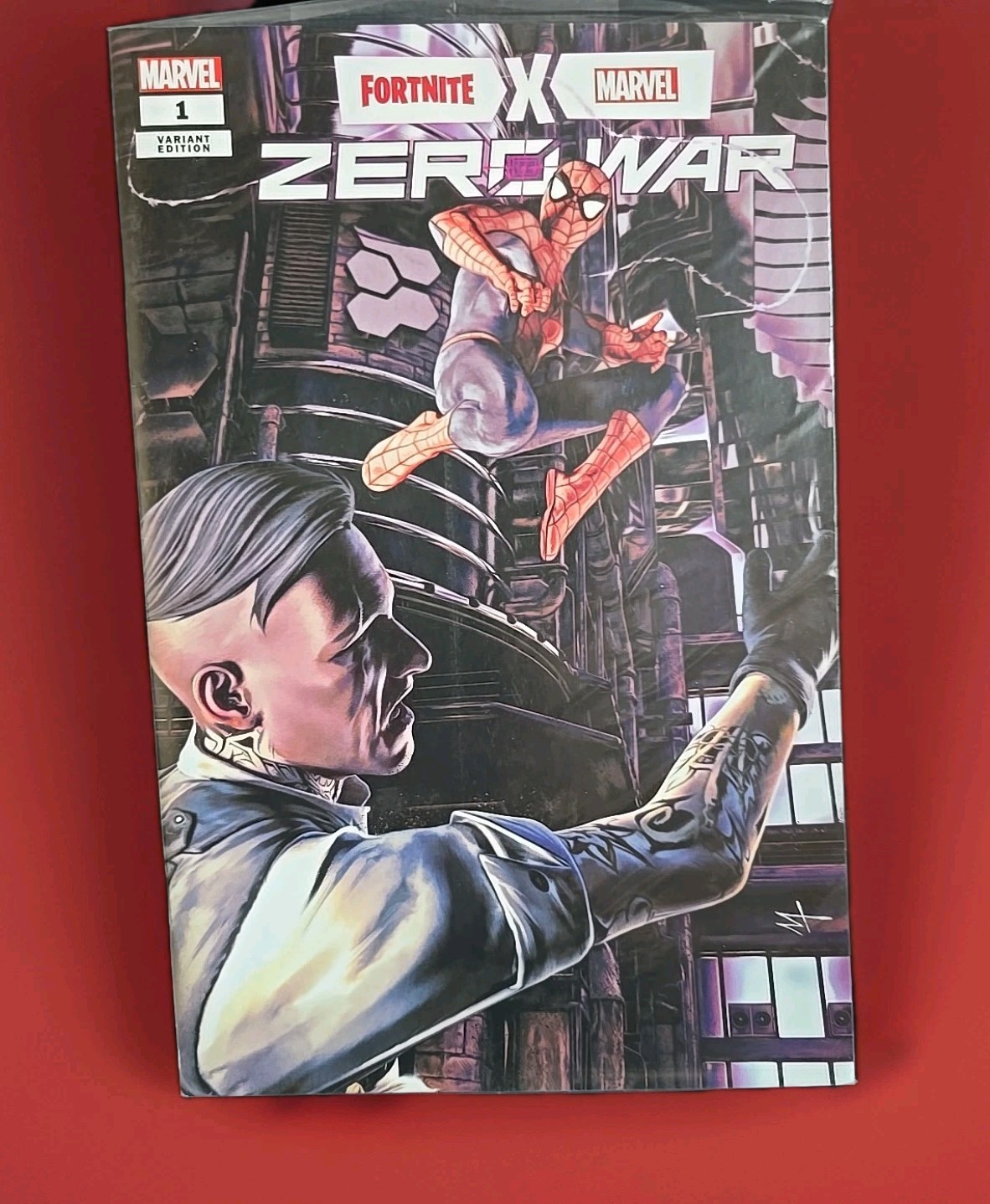 SPIDER-MAN #1 FORTNITE X ZERO WAR VARIANT [NM-] MARVEL COMICS LOT 2022 SEALED!