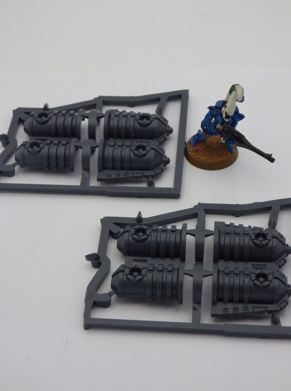 Necrons generator, energy cell (40k Scenery) x2 2021 TBE decors00059