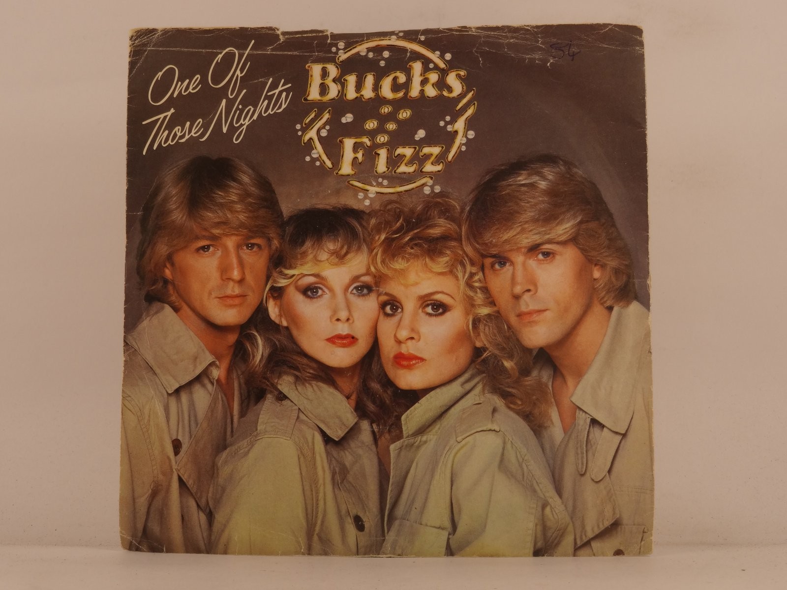 BUCKS FIZZ ONE OF THOSE NIGHTS (134) 2 Track 7" Single including Picture Sleeve 