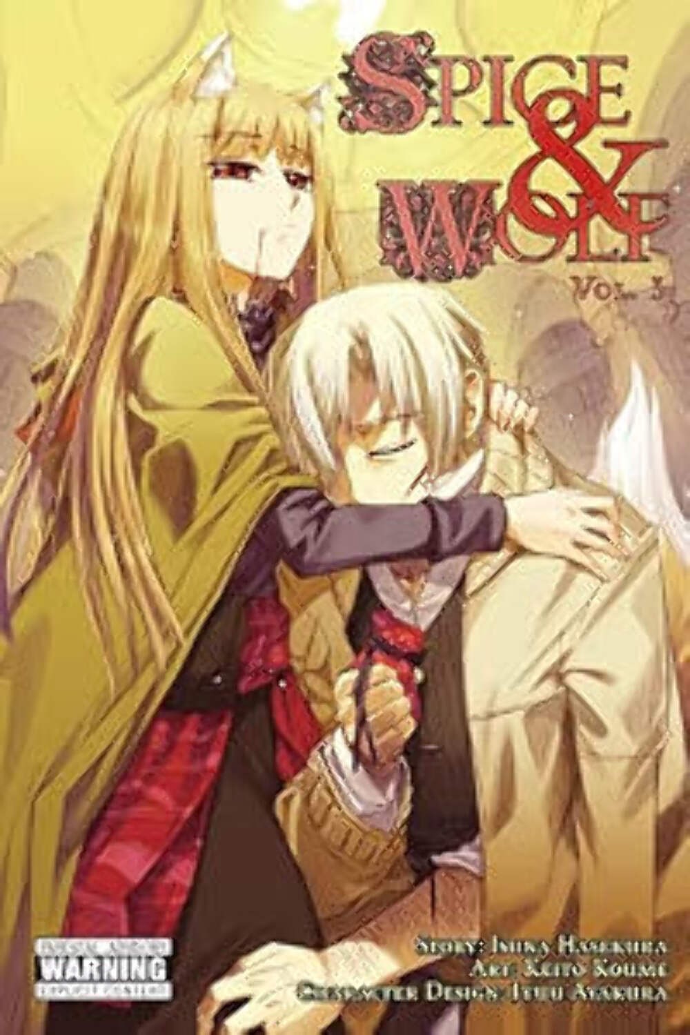 Spice and Wolf Vol 3 manga usato manga inglese graphic novel fumetto
