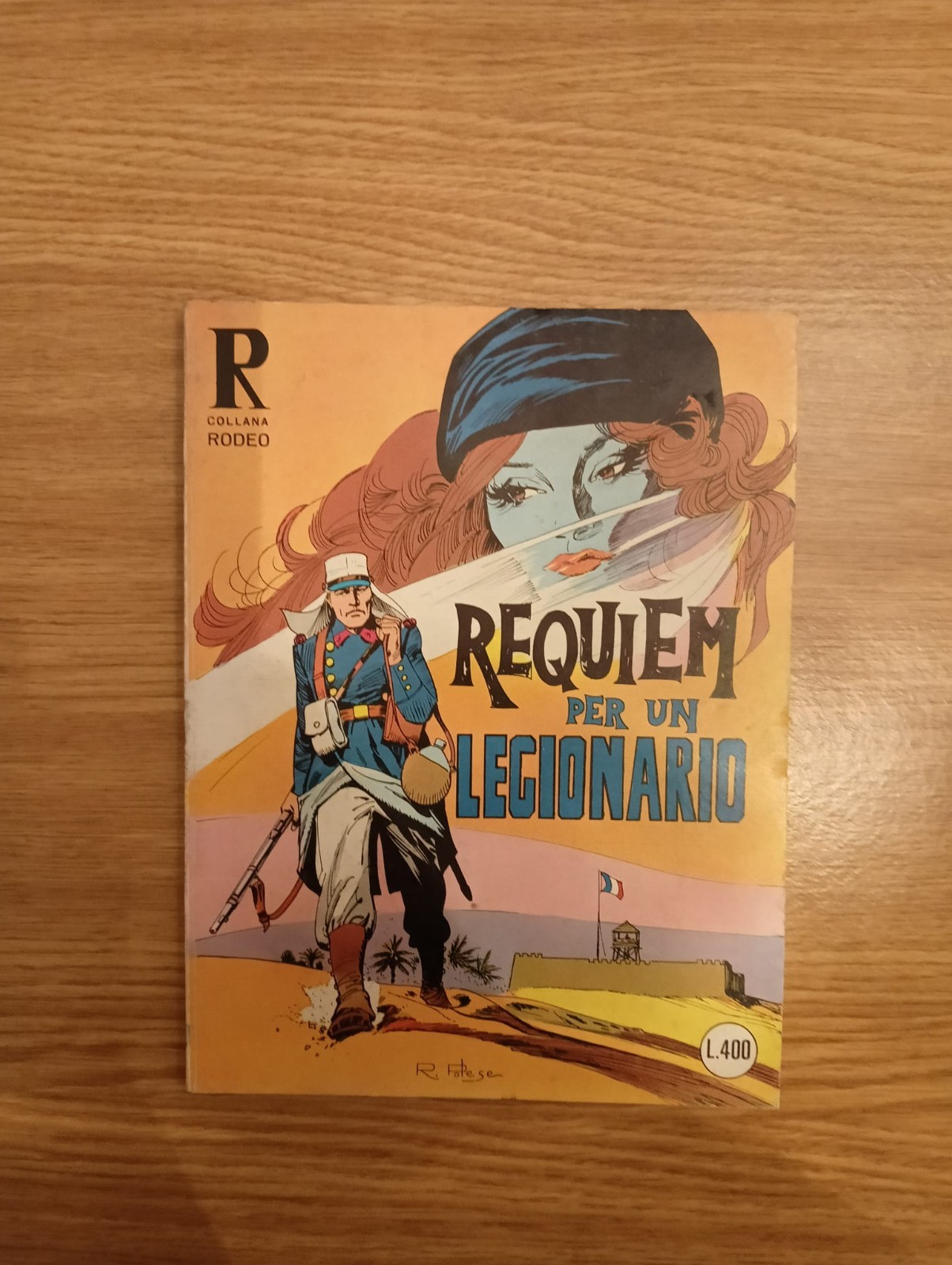 fumetto Requiem per un legionario