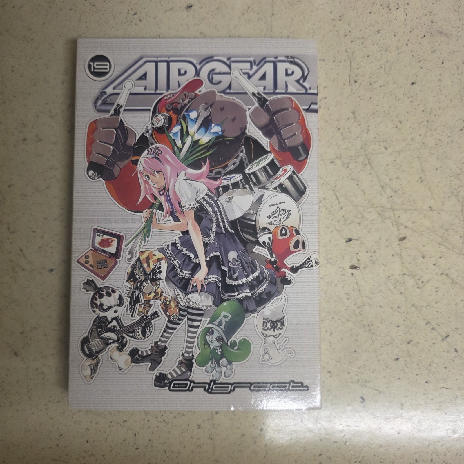 Air Gear Manga Volume 19 Oh Ottimo Inglese Del Rey Htf Oop