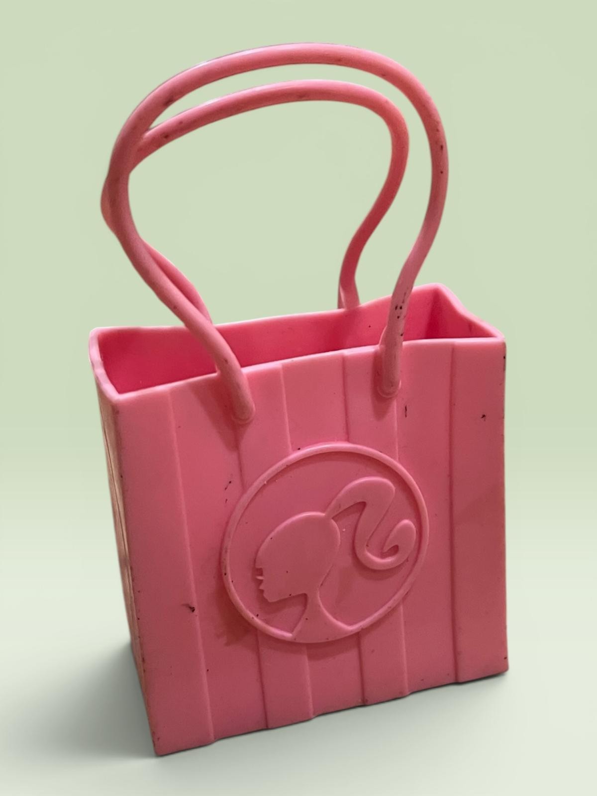 Scatola Barbie rosa Cakeworthy borsa a tracolla borsetta shopper logo borsa Ken