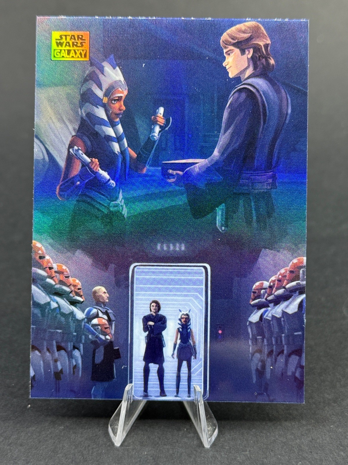 2025 Topps Star Wars Chrome Galaxy Loyalty Means Everything Refractor #13