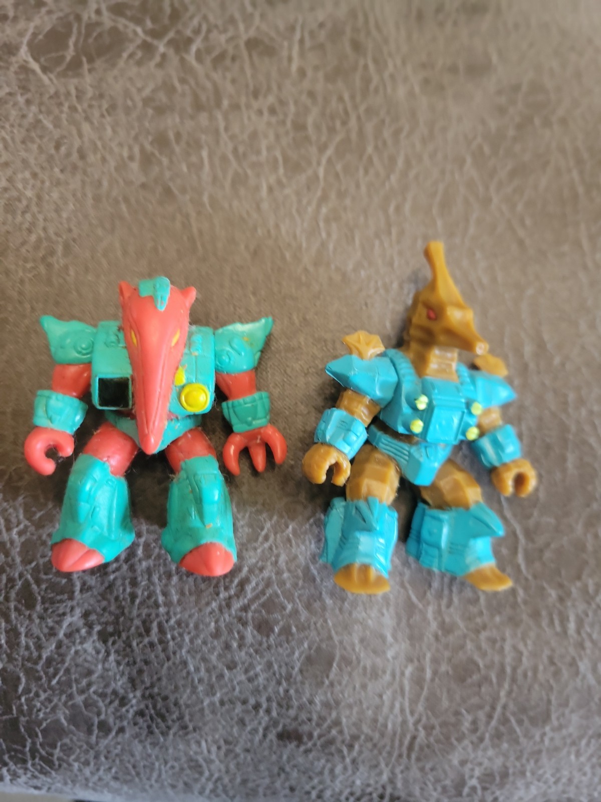 Vintage 1987 Hasbro Takara Battle Beasts #40 antico formichiere e schiacciatore cavalluccio marino