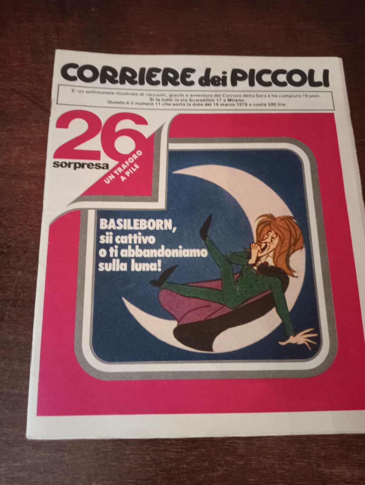 CORRIERE DEI PICCOLI nr. 11 del 1978