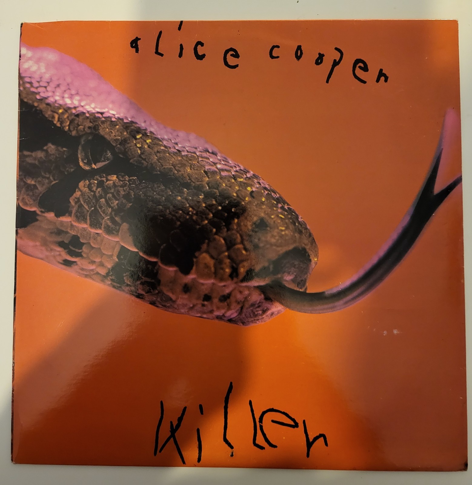Alice Cooper - Killer - LP 33T UK Press Réissue 1973, inner sleeve