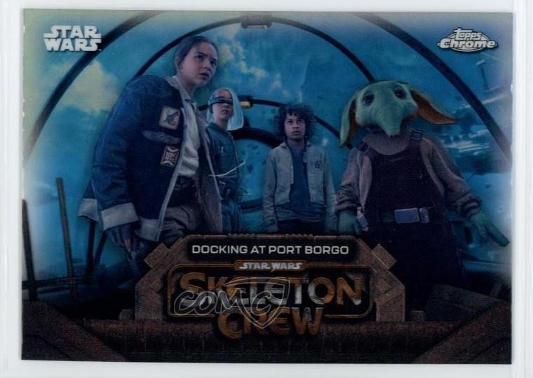 2025 Topps Chrome Star Wars Skeleton Crew Docking a Port Borgo #SC-9 1l8l