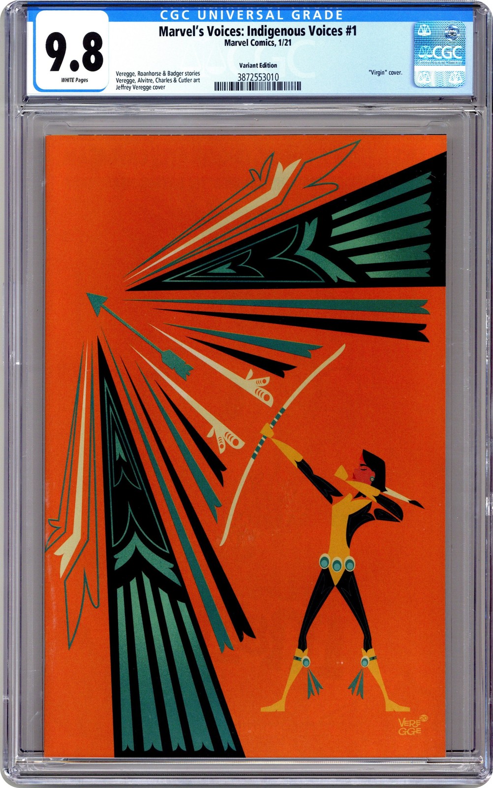 Marvel's Voices Indigenous Voices (2021 Marvel) 1B CGC 9.8