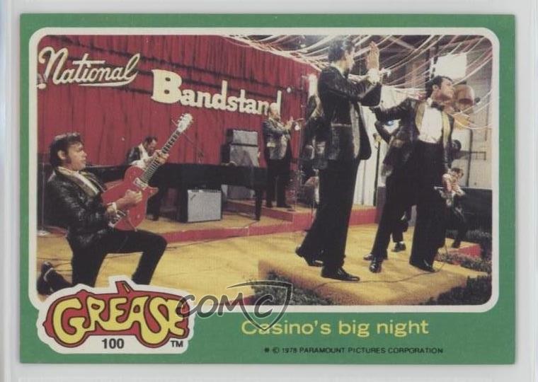 1978 Topps Grease Casino's big night #100 un2