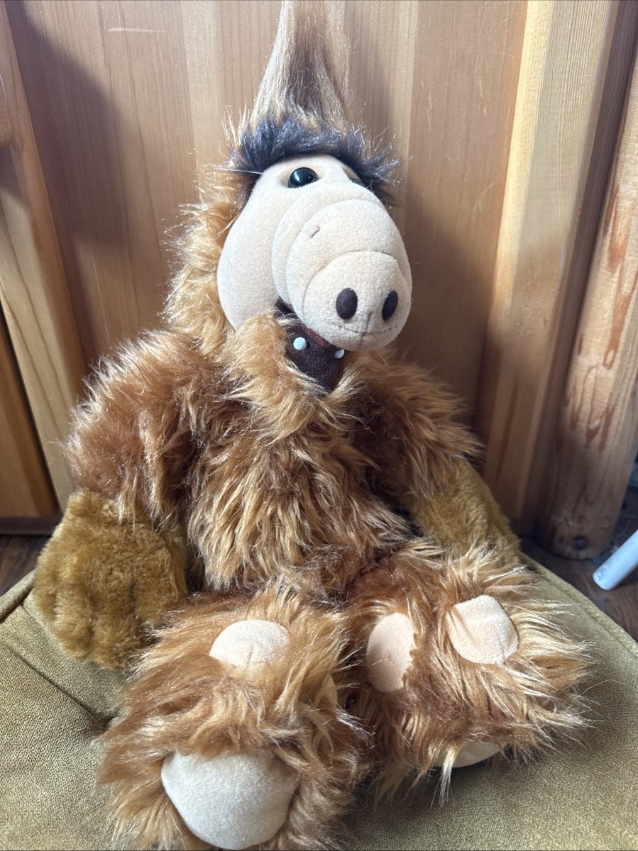 Peluche pupazzo Coleco Talking ALF 18" vintage 1986 testato funzionante scatola vocale ottime condizioni raro