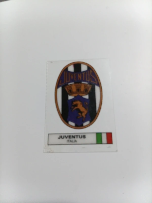 Panini figurina in plastica Juventus