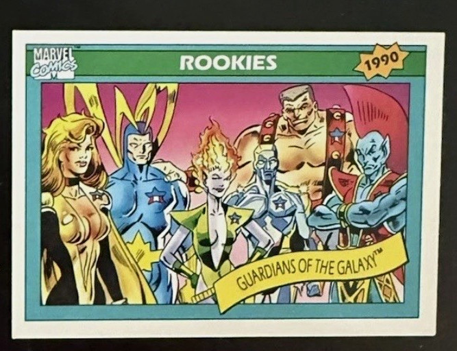 Marvel 1990 Comics Rookies Guardiani della Galassia #84 Carta Collezionabile Non Sportiva