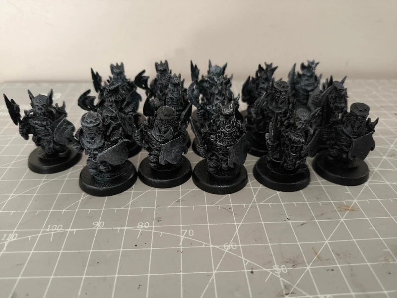 17 nains du chaos de marque Mantic