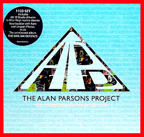 THE ALAN PARSONS PROJECT THE COMPLETE ALBUMS COLLECTION  11DISC BOXSET - PERFECT