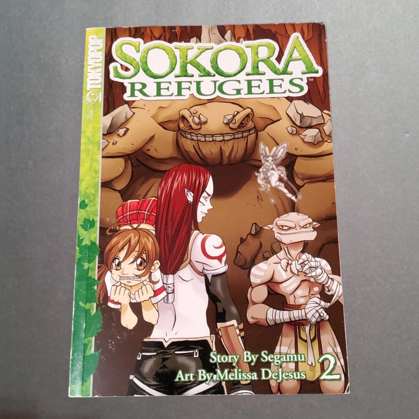Sokora Refugees Vol 2 manga inglese Tokyopop Segamu OEL fantasy graphic novel