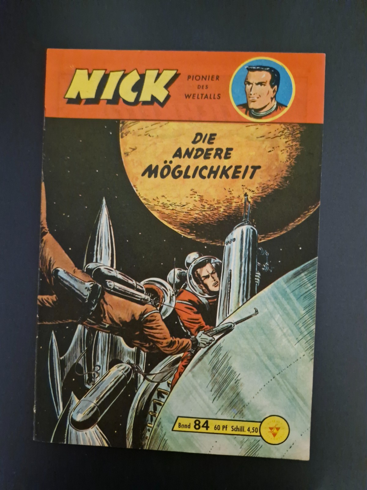 Nick fumetto n.84 (originale Lehning) Z1 con francobollo da collezione