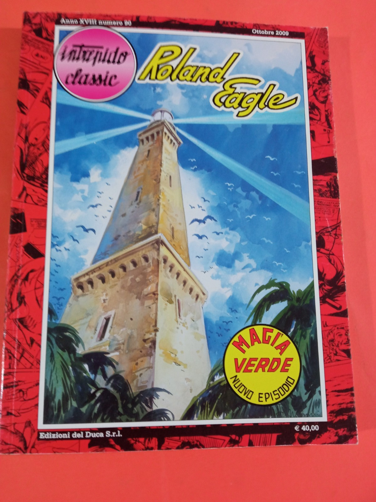 INTREPIDO CLASSIC 90  ED. DEL DUCA ROLAND EAGLE 21 COPIA NUMERATA OTTIMO