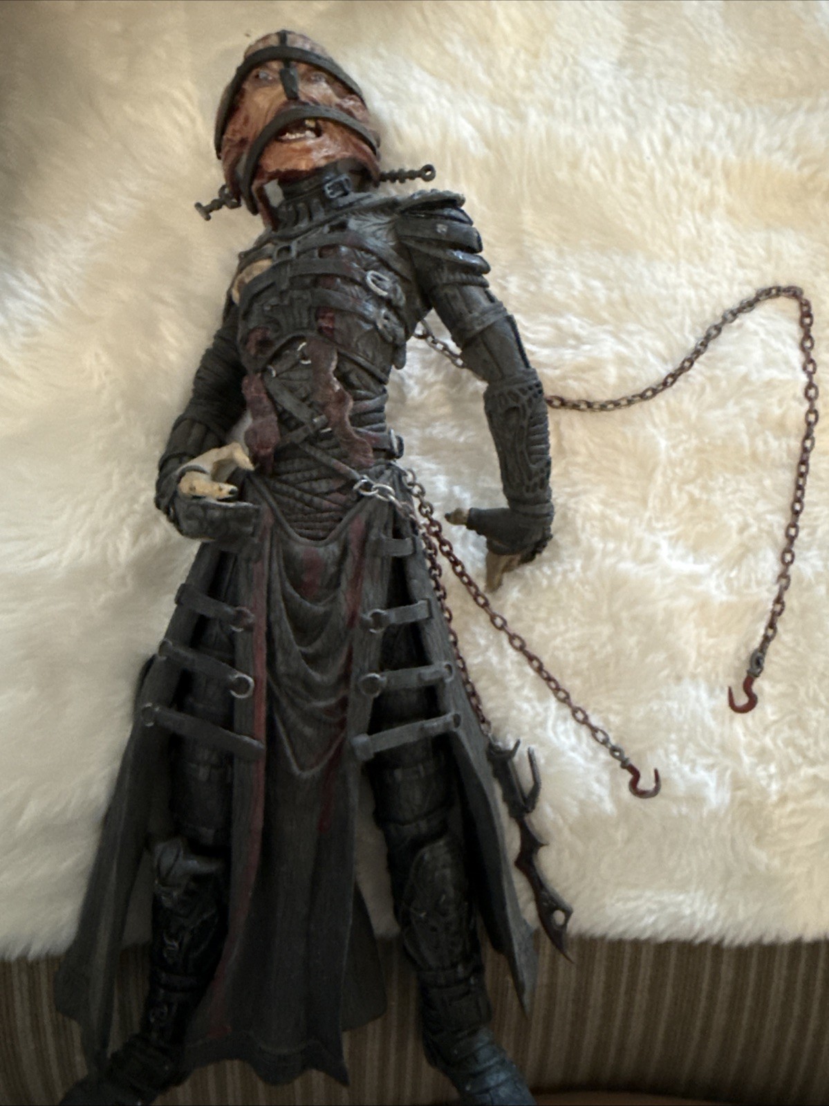 VINTAGE CLIVE BARKER'S TORTURED SOULS 12" SCYTHE MEISTER ACTION FIGURE MCFARLANE