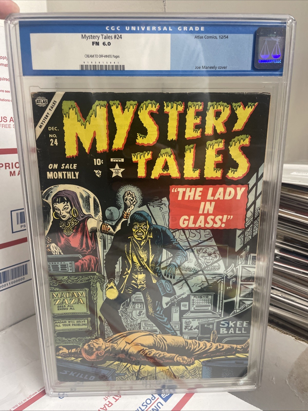 Mystery Tales #24 CGC 6.0 1954 pre-codice horror