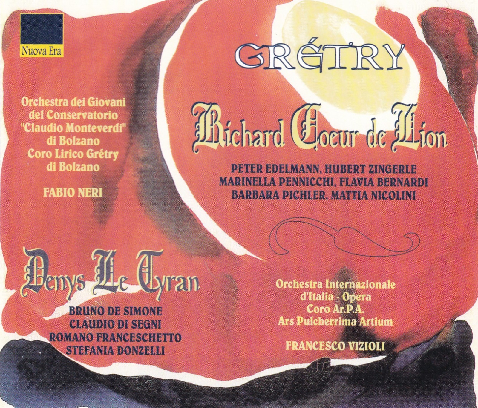 André Ernest Modeste Grétry - Richard Coeur de Lion & Denys le Tyran (2-CD,Neri)