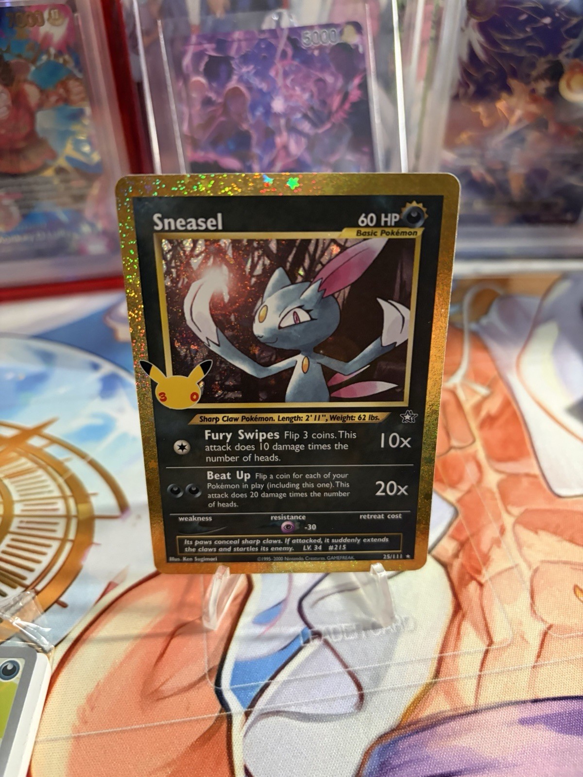 Sneasel 25/111 Me: 30th Celebration EX-01 Booster: Classic Collection Holo