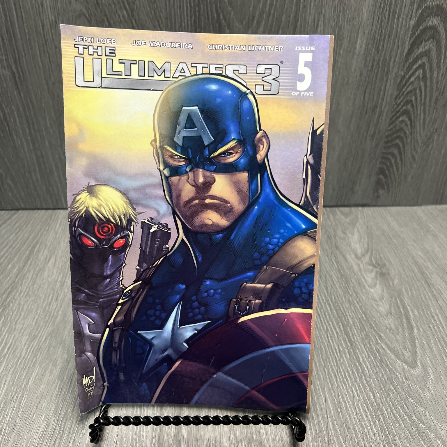 The Ultimates 3 #5 Marvel Comic Book 2008 Jeph Loeb Joe Madureira