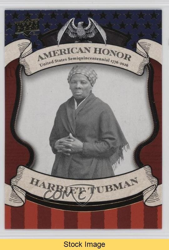 2026 Upper Deck USA 250° Anniversario Gloria Harriet Tubman #15 LEGGI 1x9
