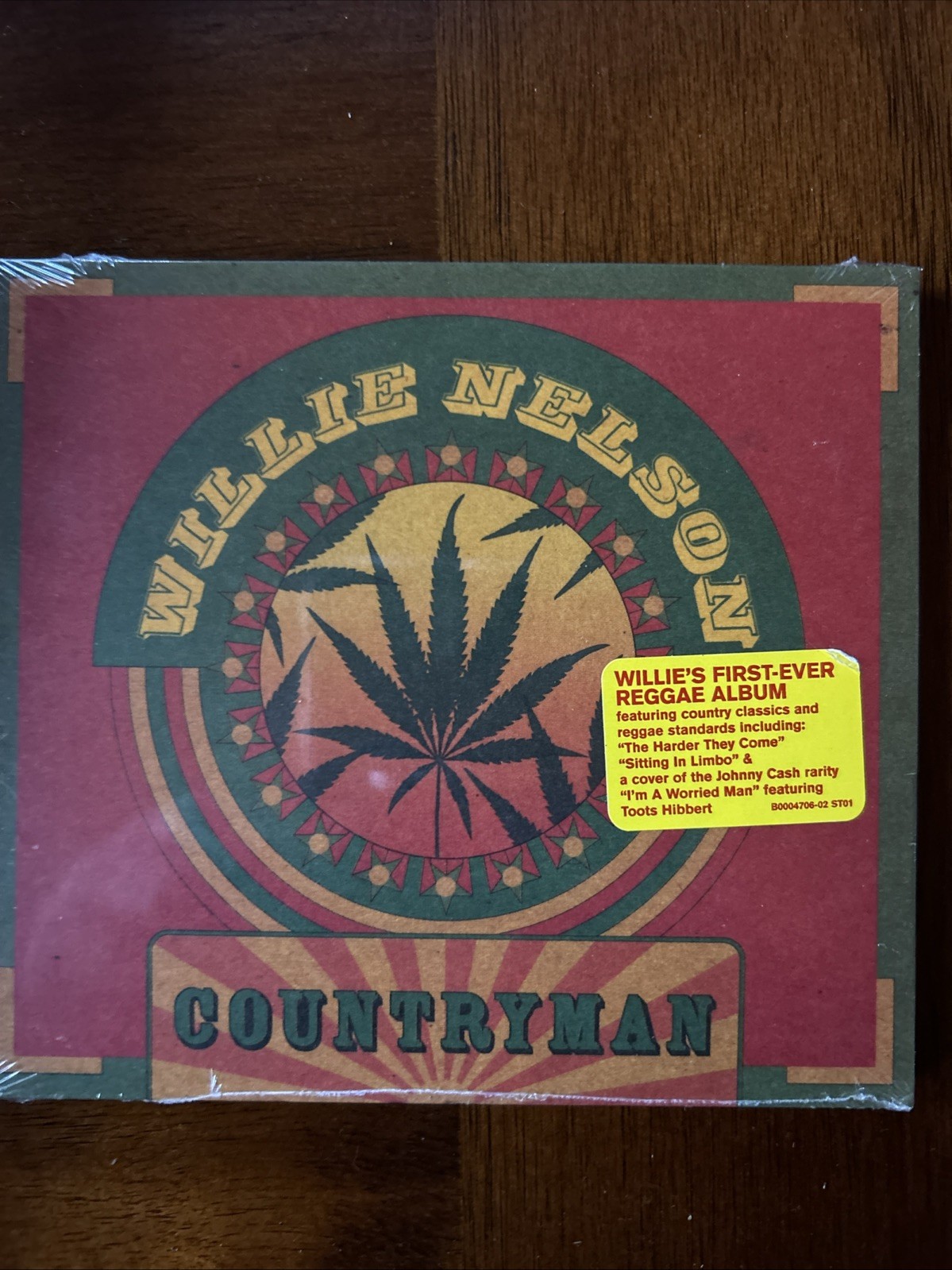 Countryman by Willie Nelson (CD, Jul-2005, Lost Highway) Reggae Album NEW SEALED