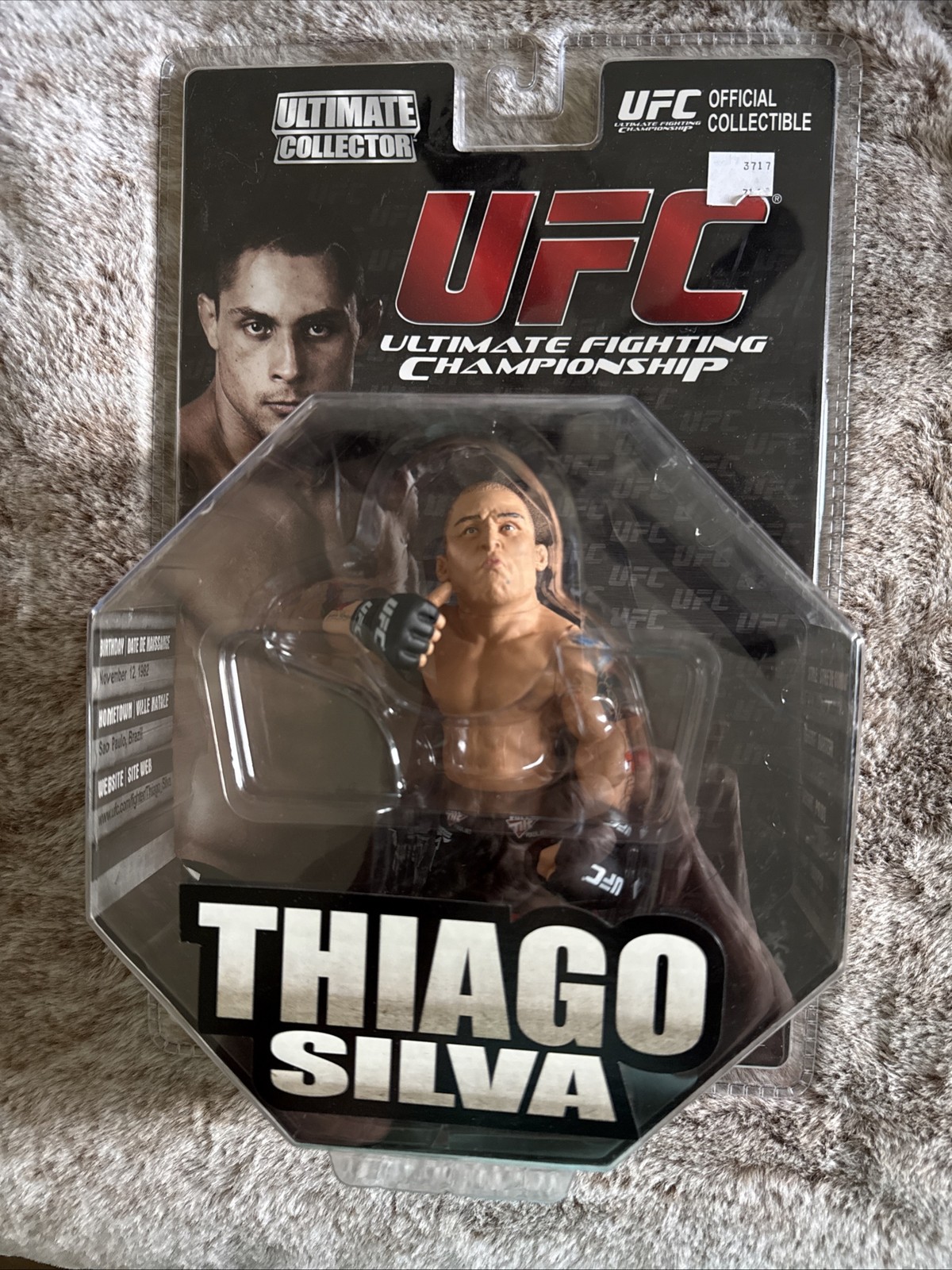 Thiago Silva - UFC Ultimate Collector Series 5 - Confezione ottagonale TONDO 5 MMA