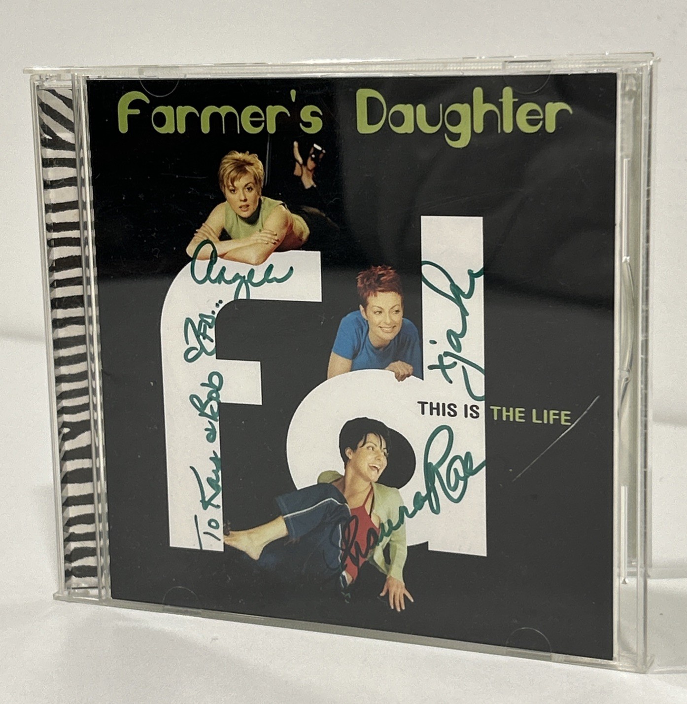 Signed Farmer's Daughter This Is The Life 1998 Canadian CD Autographed