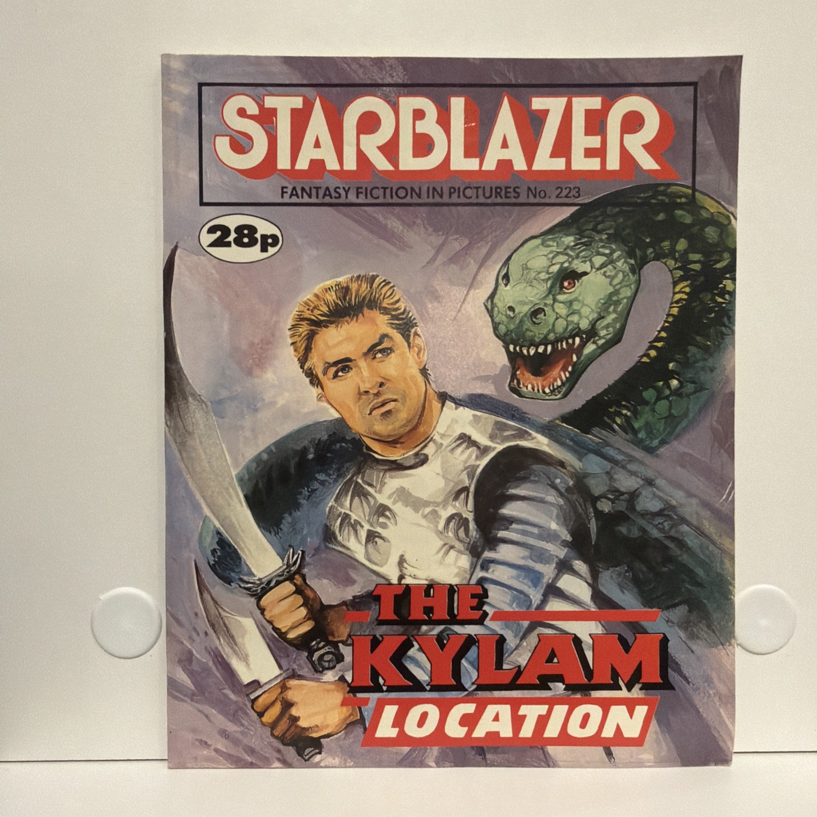 STARBLAZER COMIC # 223 - The Kylam Location Fantasy Fiction in Pictures 