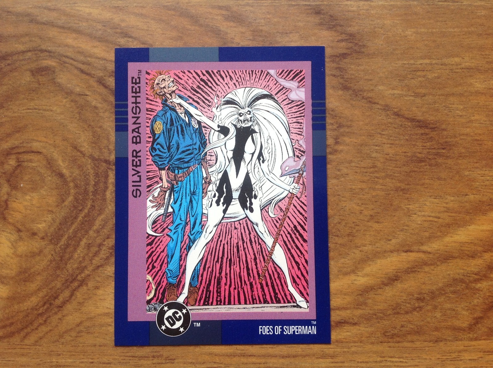 Foes of Superman #137 Silver Banshee DC Cosmic Teams 1993 Skybox Trading Card