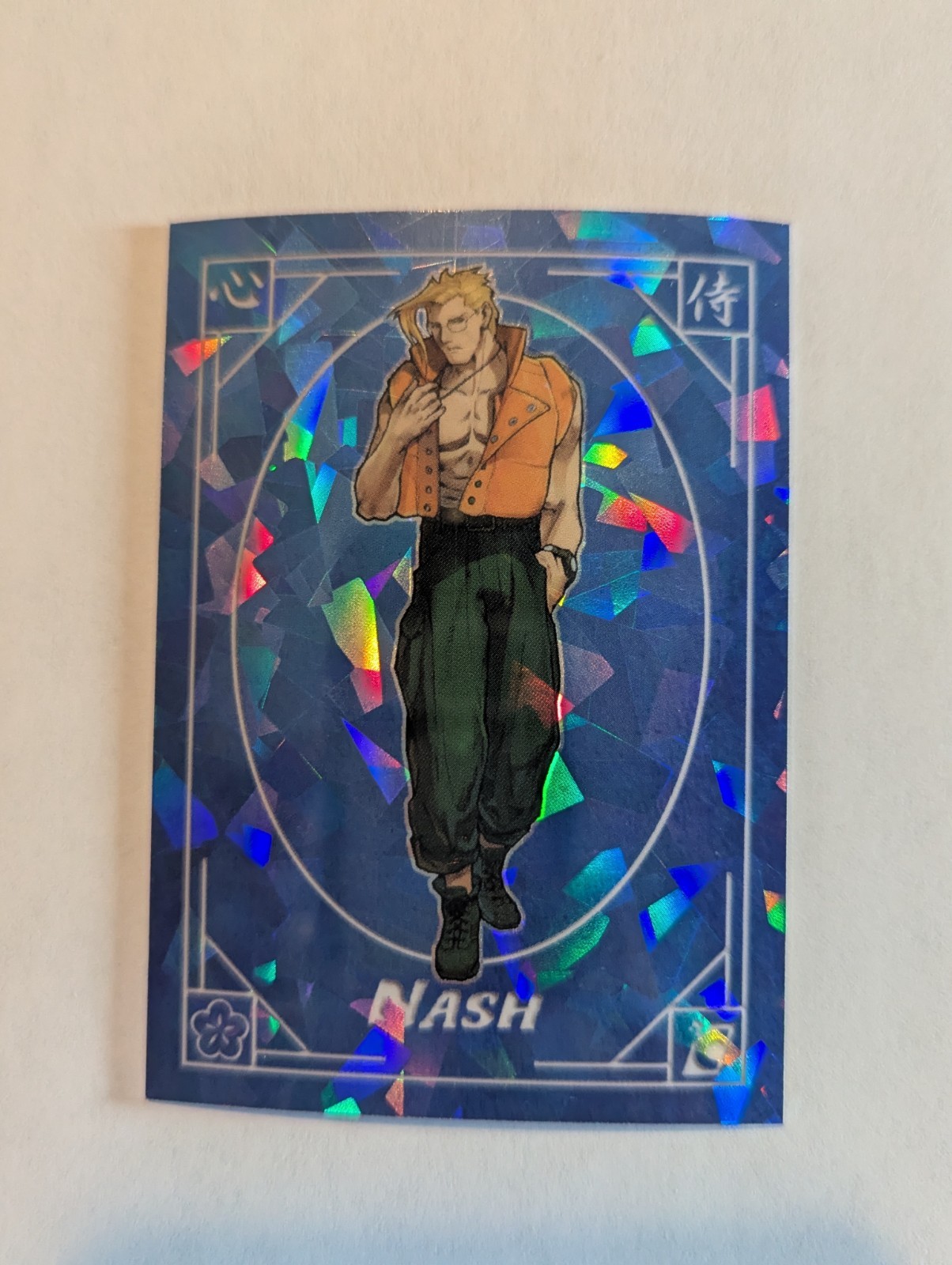 Carta Cardsmiths Street Fighter Alpha NASH #25 ZAFFIRO 03/05