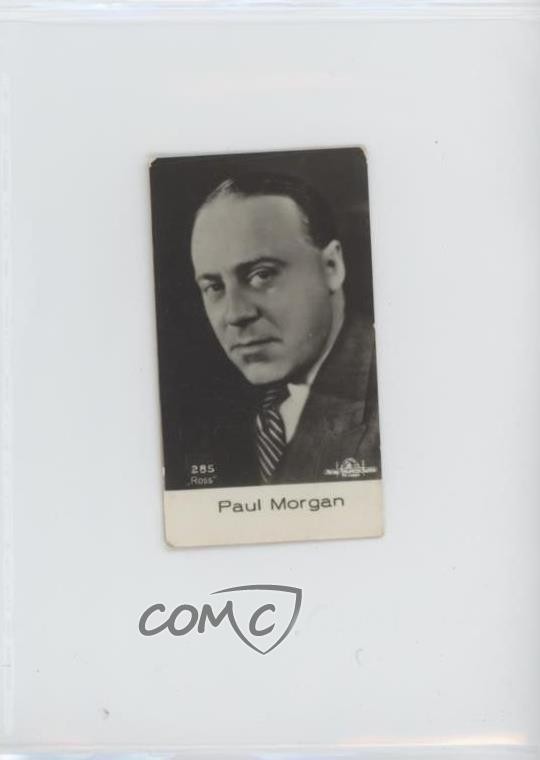 1930 Cloetta Orn Cacao Film Stars Paul Morgan #285 0i4g