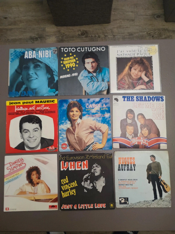 Vinyles eurovision