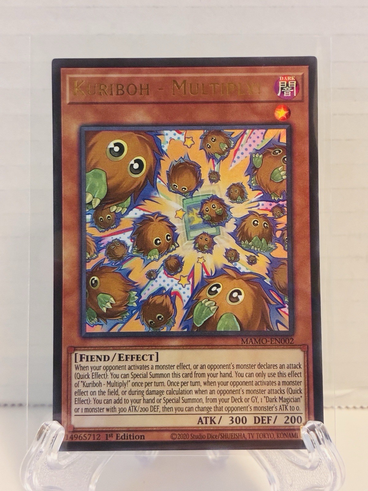 Yu-Gi-Oh! Kuriboh - Moltiplica! (MAMO-EN002) (Ultra Rara) 1° Edizione NM